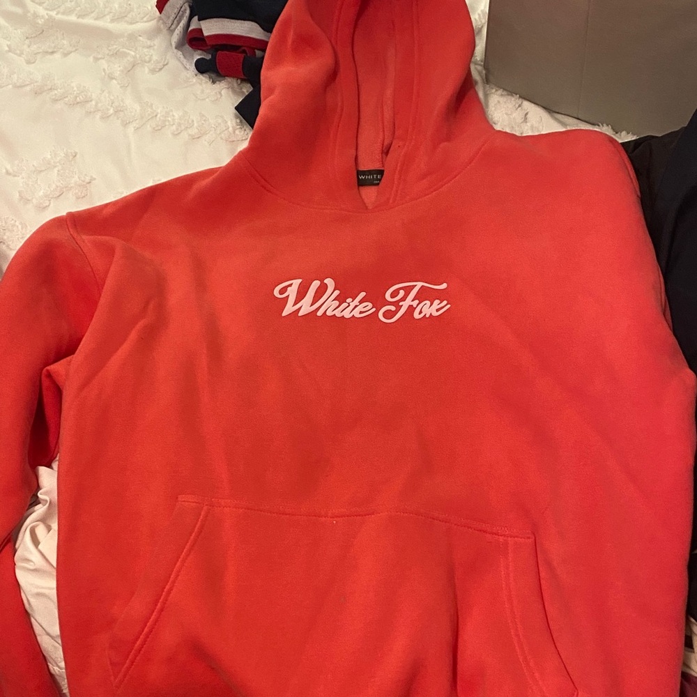 White Fox Boutique Red Hoodie